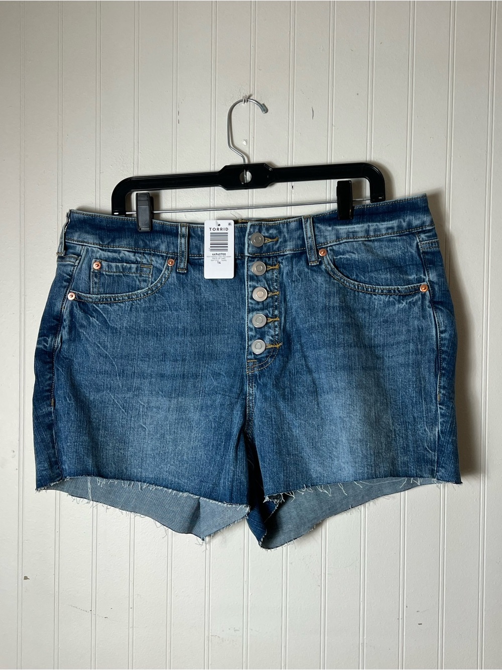 Torrid Festi Perfect High Rise Denim Shorts Size 14